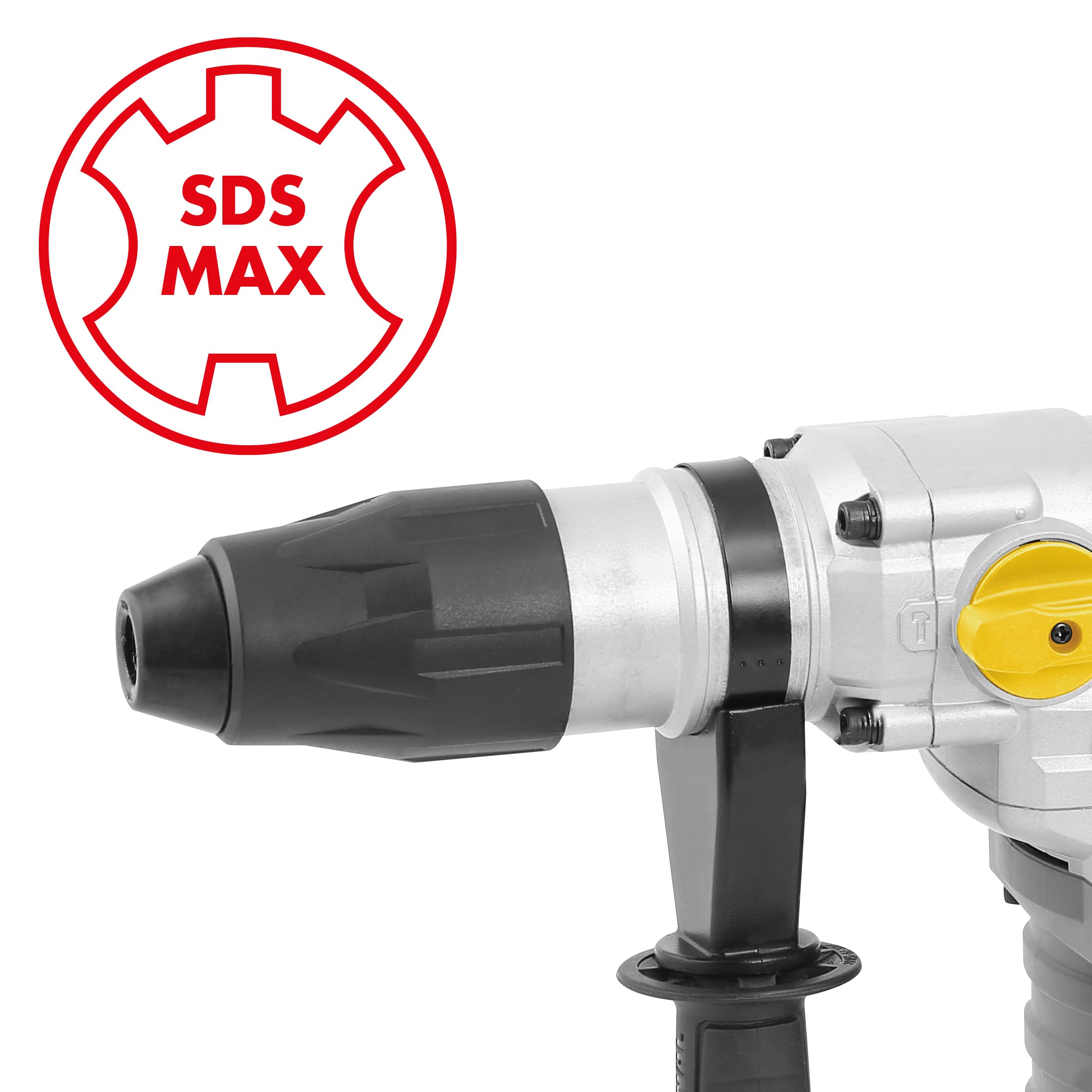 Fartools RH10 Marteau perforateur SDS MAX 1600W 10 Joules, 4 fonctions, vitesse 0-630tr/min, percussion 3800cps/min, poignée auxiliaire, mallette