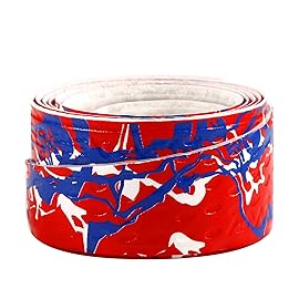 INSUM Baseball Bat Grip Tape Softball Bat Wrap Grip Tape 1.1mm (RED ASP)