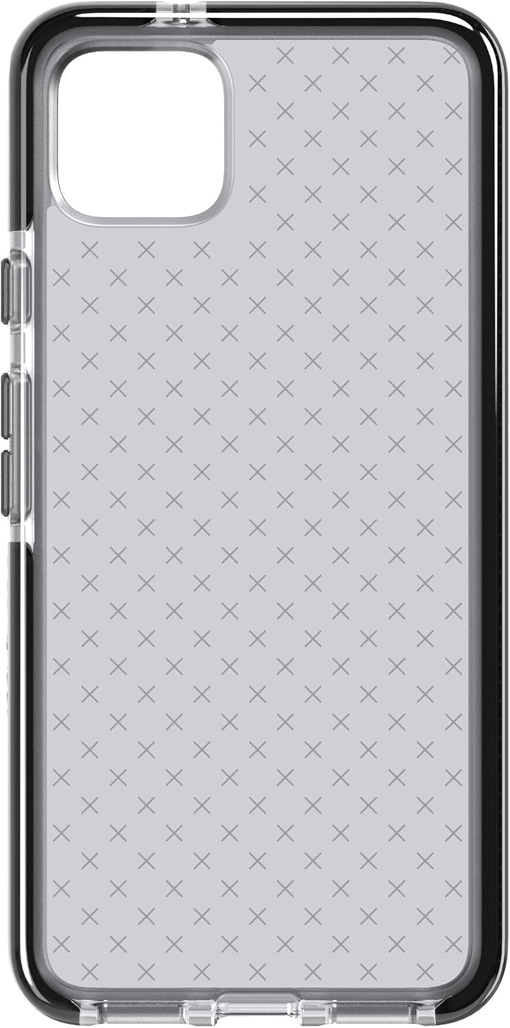 tech21 Evo Check Phone Case for Google Pixel 4 XL - Smokey/Black - Antimicrobial BioShield with 12ft Drop Protection