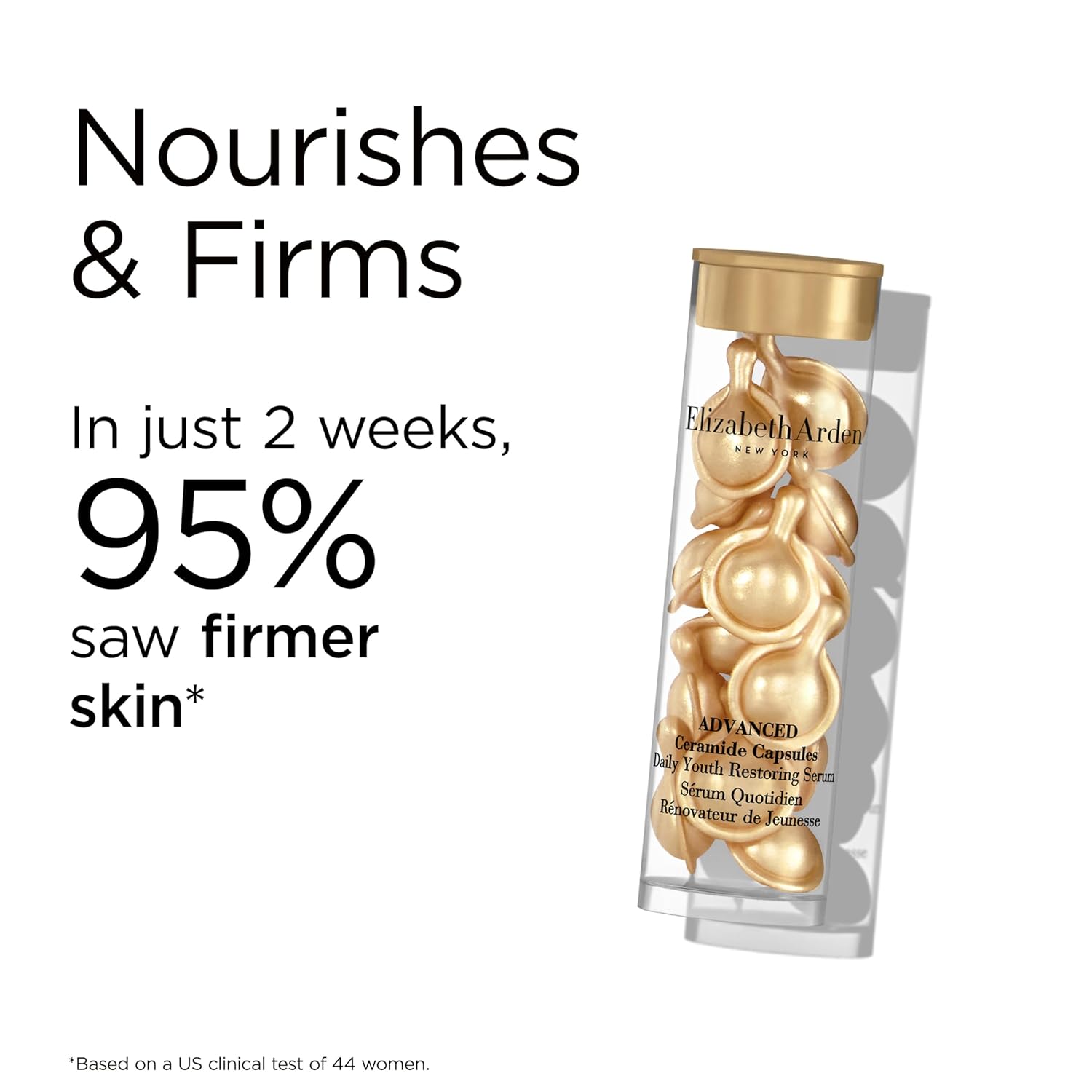 Elizabeth Arden Advanced Ceramide Lift and Firm Face Cream, Hydrating Moisturizer for Day or Night, Infused with Peptides, 1.7 fl oz - Image 5