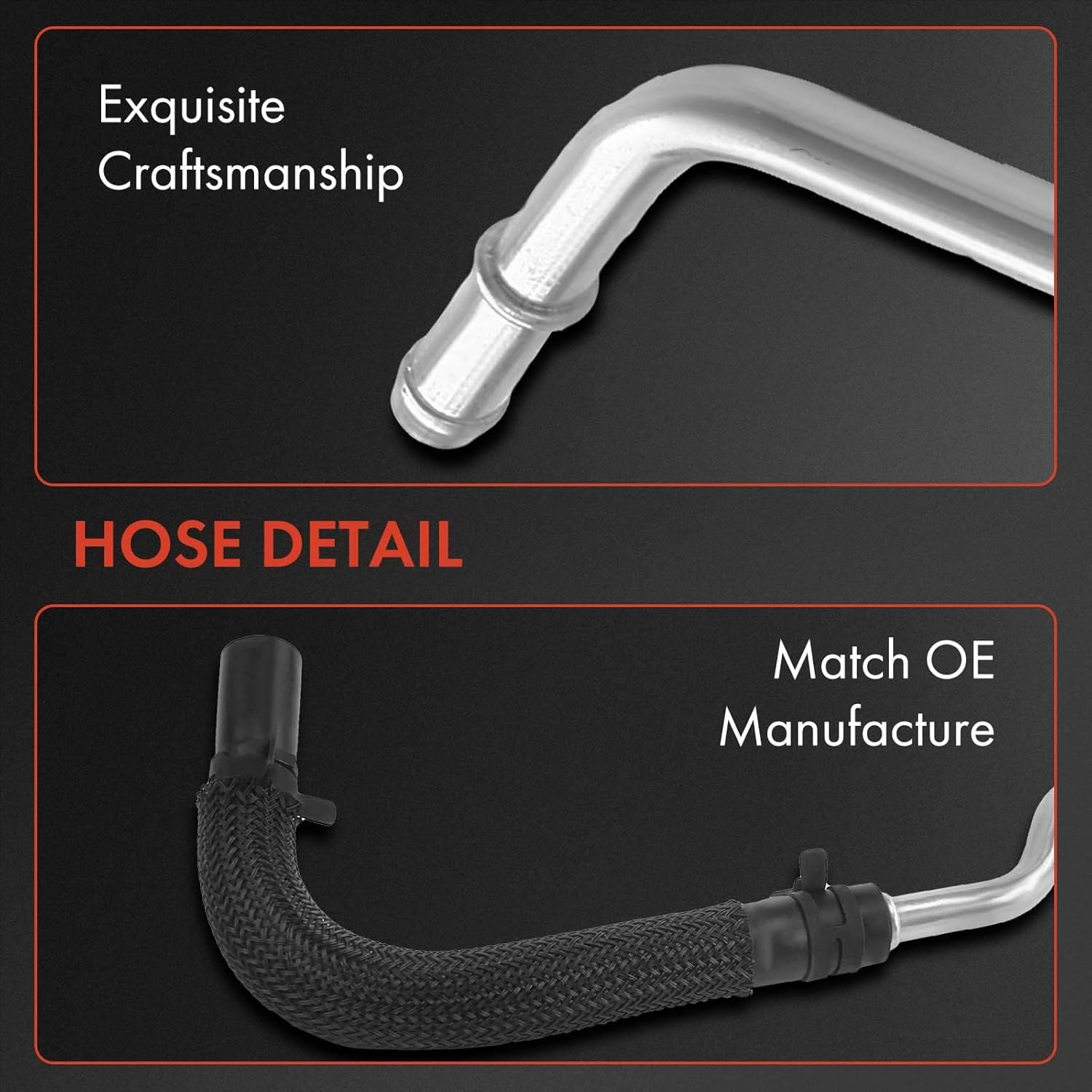 A-Premium Power Steering Return Line Hose Assembly Compatible with Buick Century 2004-2005 Chevrolet Impala Lumina Monte Carlo To Reservoir