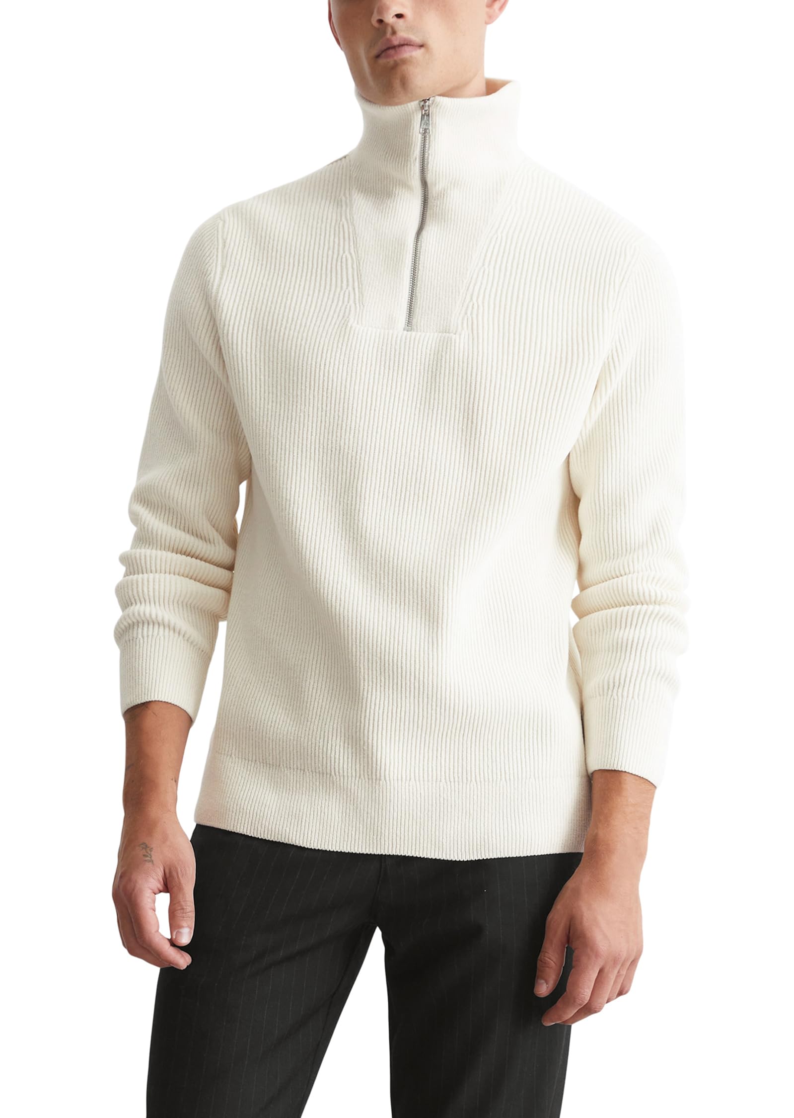 Marc O'polo Men's 152 Knitted Jumper Made Of Organic Cotton Long Sleeve, M