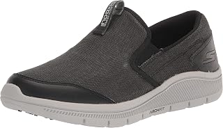 Mens Men's Go Walk Arch Fit Relaxed Fit Canvas Slip on Golf Shoe Sneaker