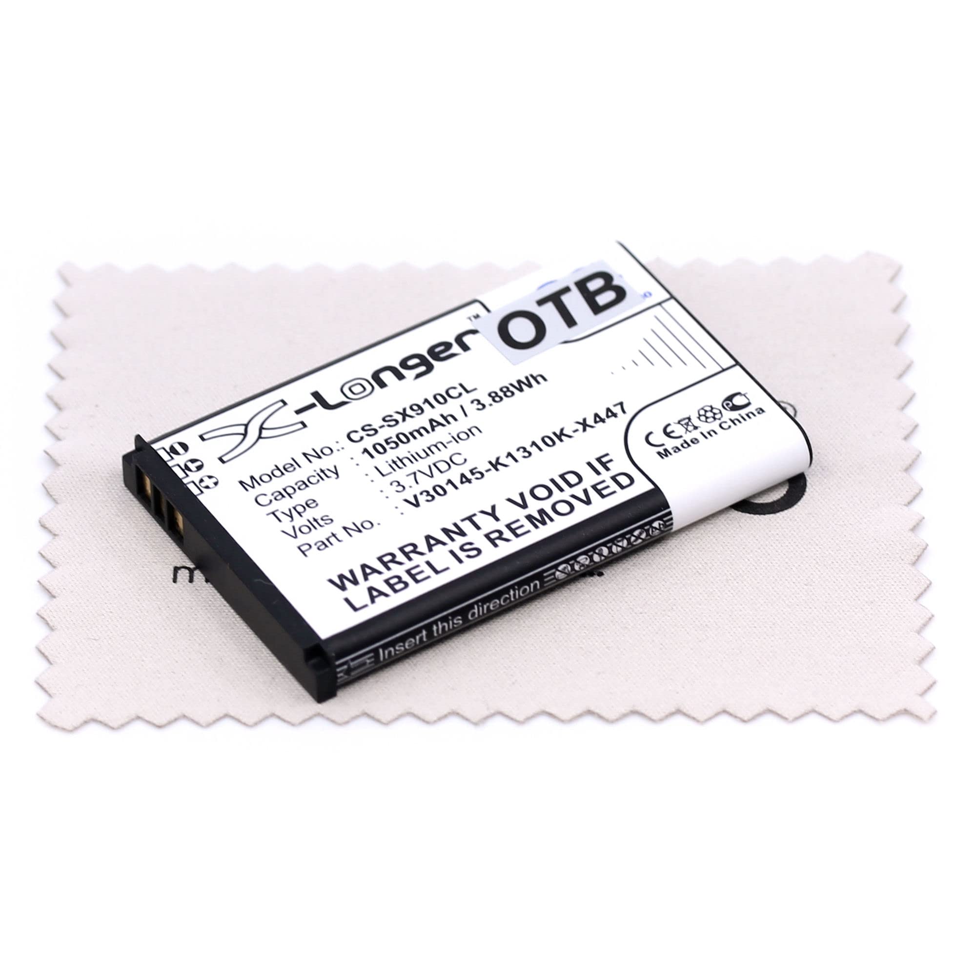 AKKU CP 19: Cordless Phone Battery, Li-Ion 3,7 V, 1050 MAh At