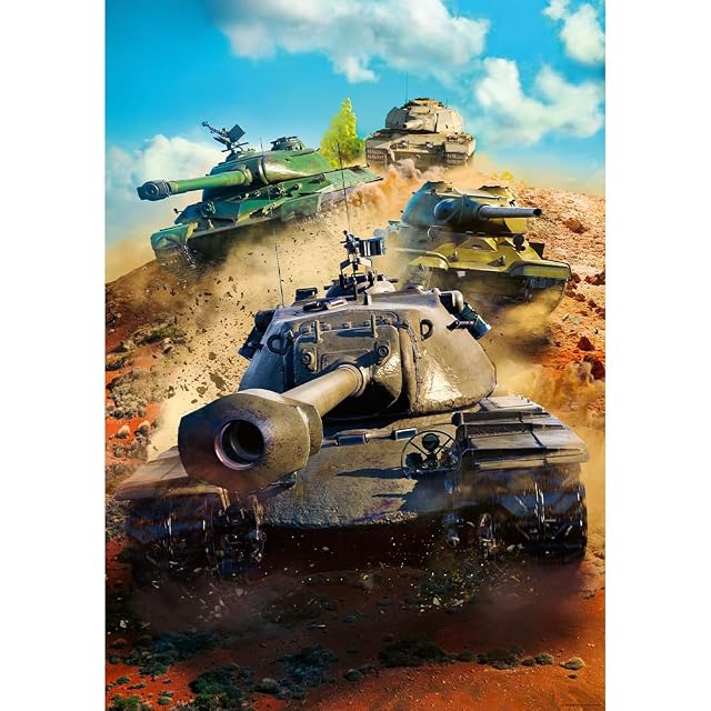 Foto 2 de 7 de Trefl - World of Tanks, Tanques en Batalla - Rompecabezas de 1000 Piezas