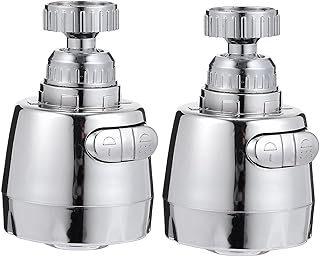 OSALADI 2pcs Rotatable Faucet Tap Extender Sp...,