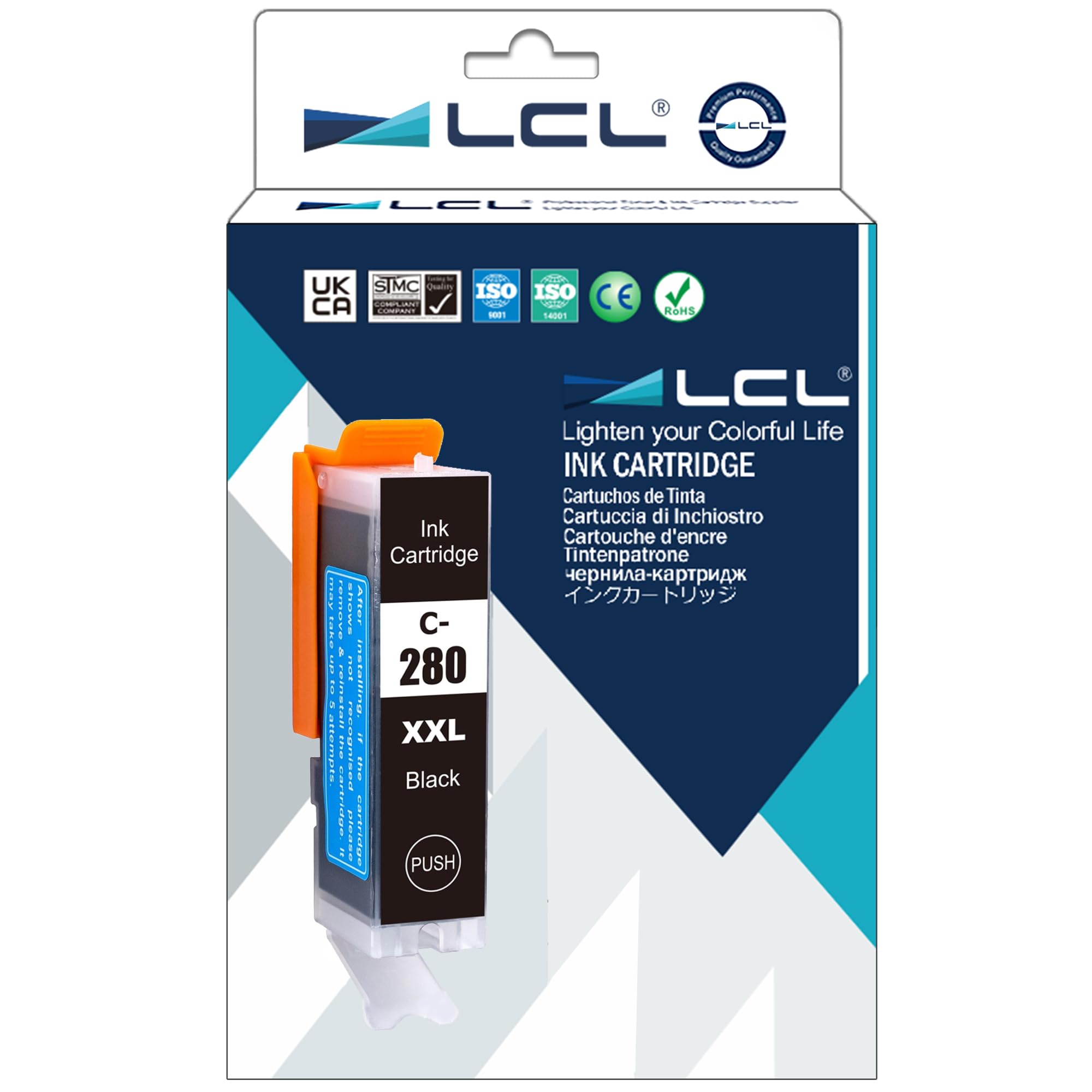 5 Pack PGI-250XL CLI-251XL Ink For Canon Pixma MG5420 MG5520 MG6320 MX722 MX922