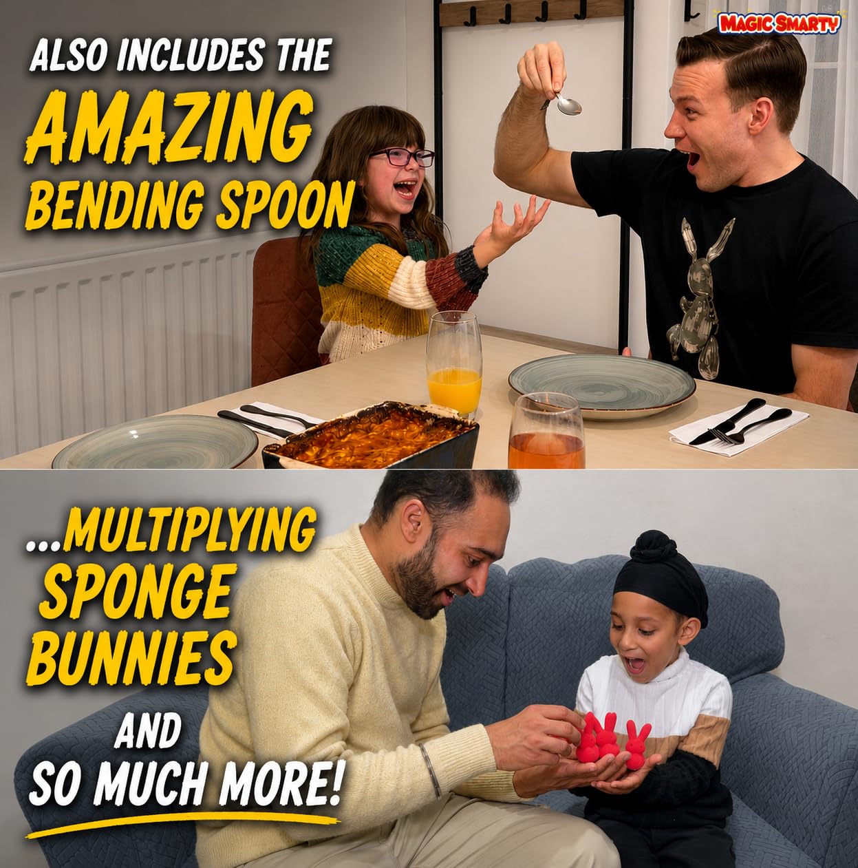 Set magico di papà! - 50+ trucchi per papà per stupire i bambini, la famiglia e gli amici! - Include tutorial video online insegnati personalmente da 20 anni mago professionista e compagn