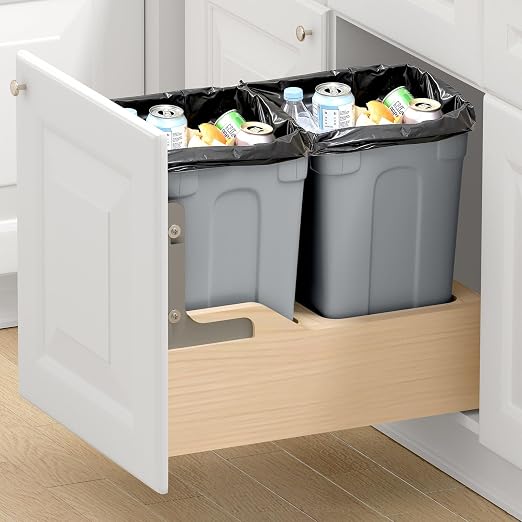 Caneca de basura extraíble para cocina 70 QT VEVOR miniatura 8