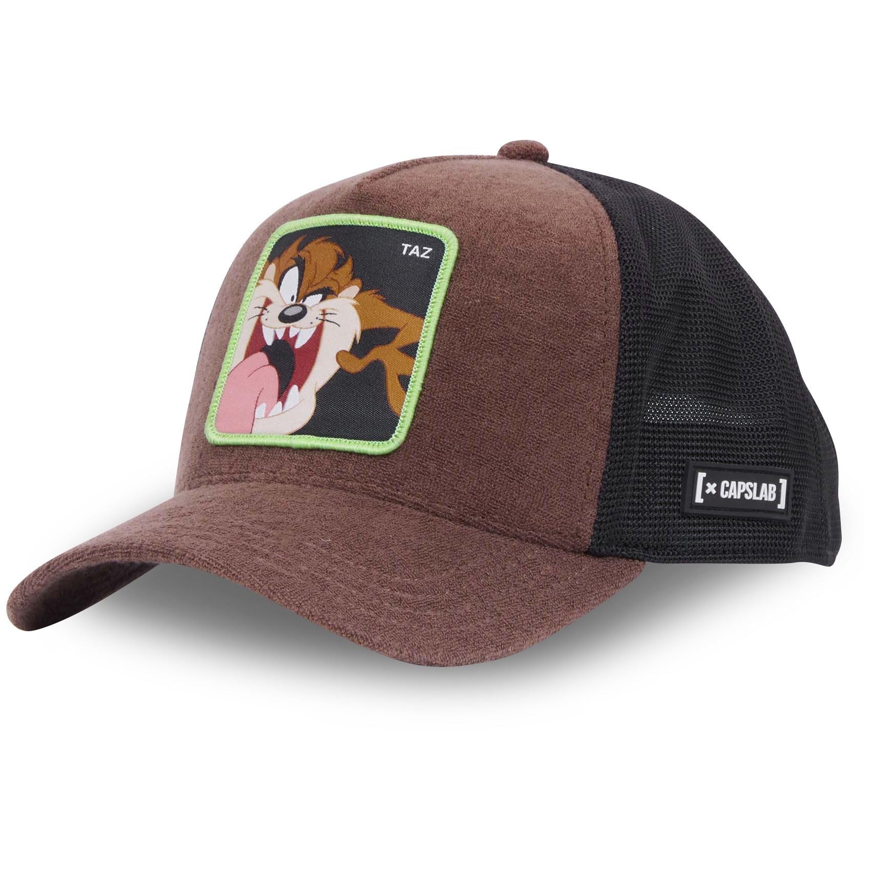 Capslab Taz Looney Tunes Brown Trucker Cap