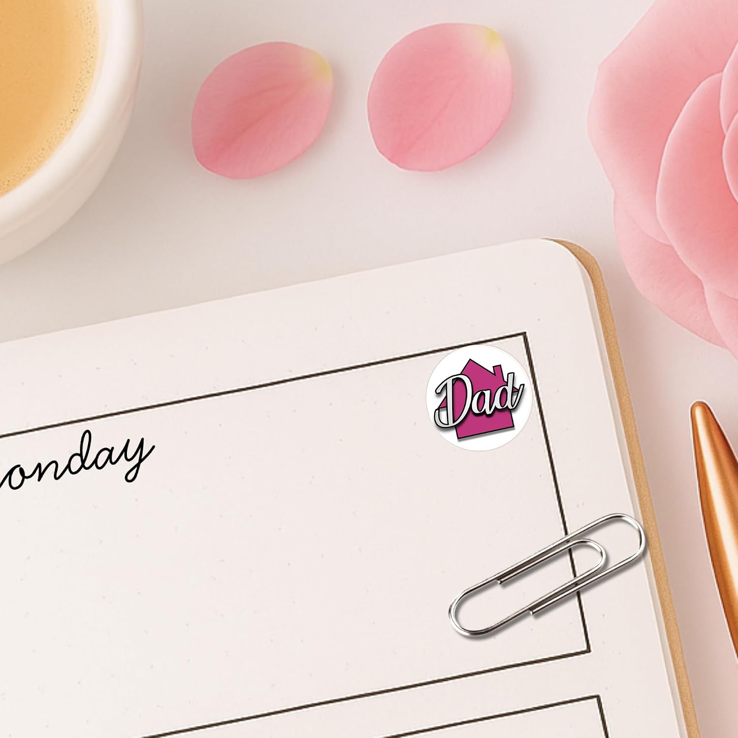 Coparent Planner Stickers - Shared Custody Schedule, Planner Accessories image 4