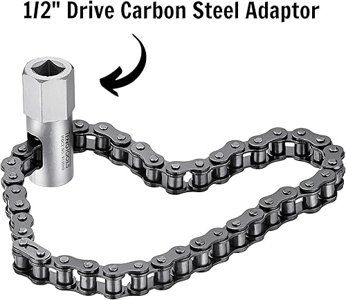 Miniatura 2 de Teng Tools Herramienta de llave de extracción de filtro de aceite resistente de 1/2 pulgada - 9120HD