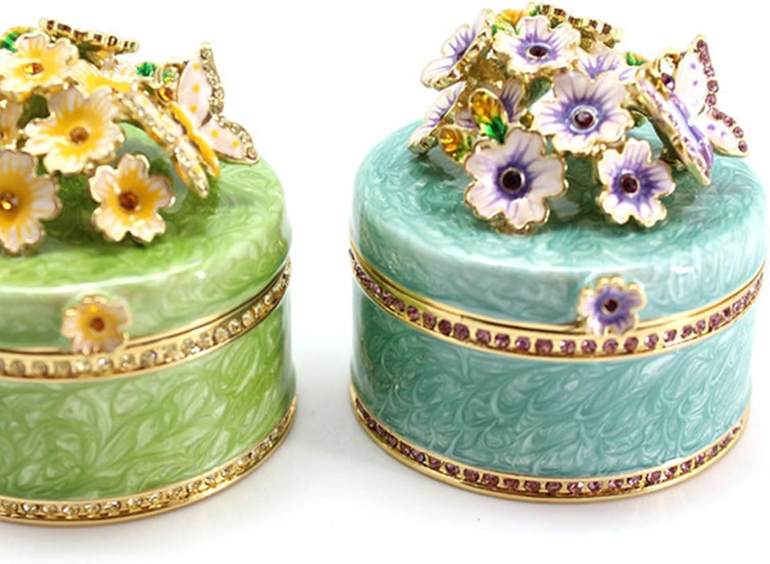 Portable Jewelry Box Moon Star Embroider Small Zippered Necklace Earring Rings Storage Container Holder Carrying Case