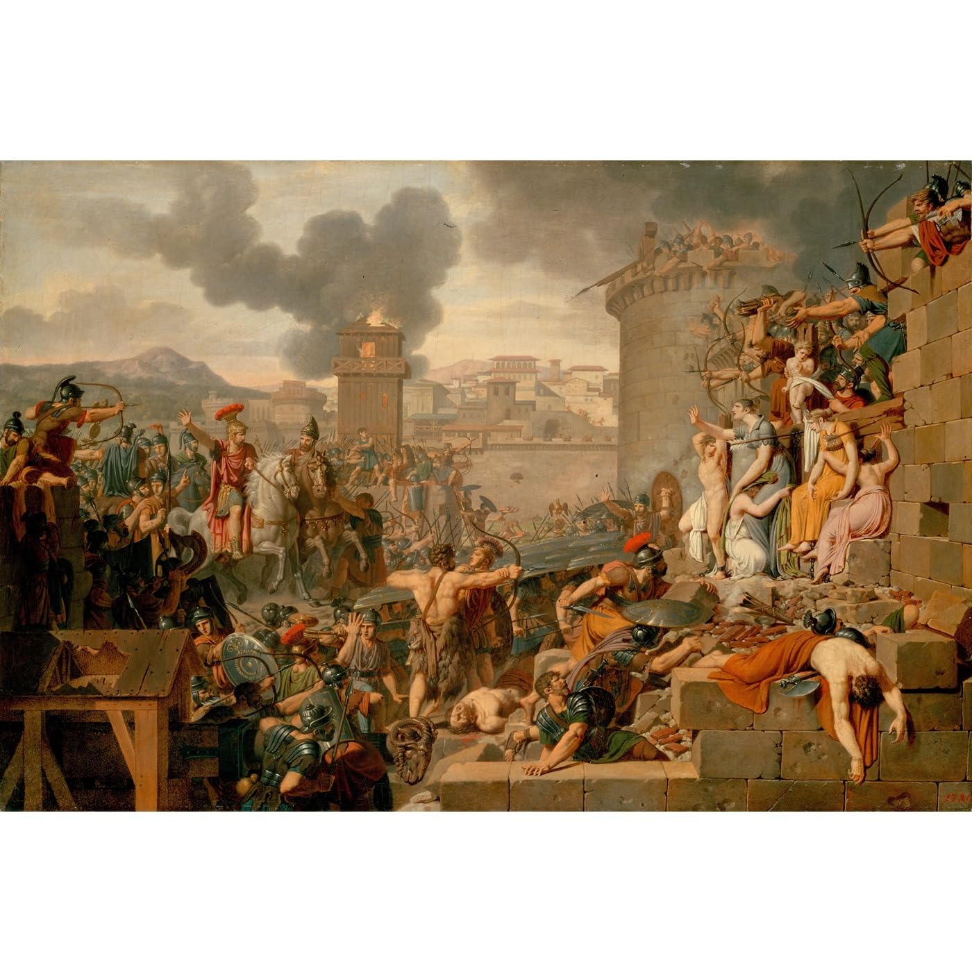 Impression giclée haut de gamme Metellus Raising the Siege toile - 2