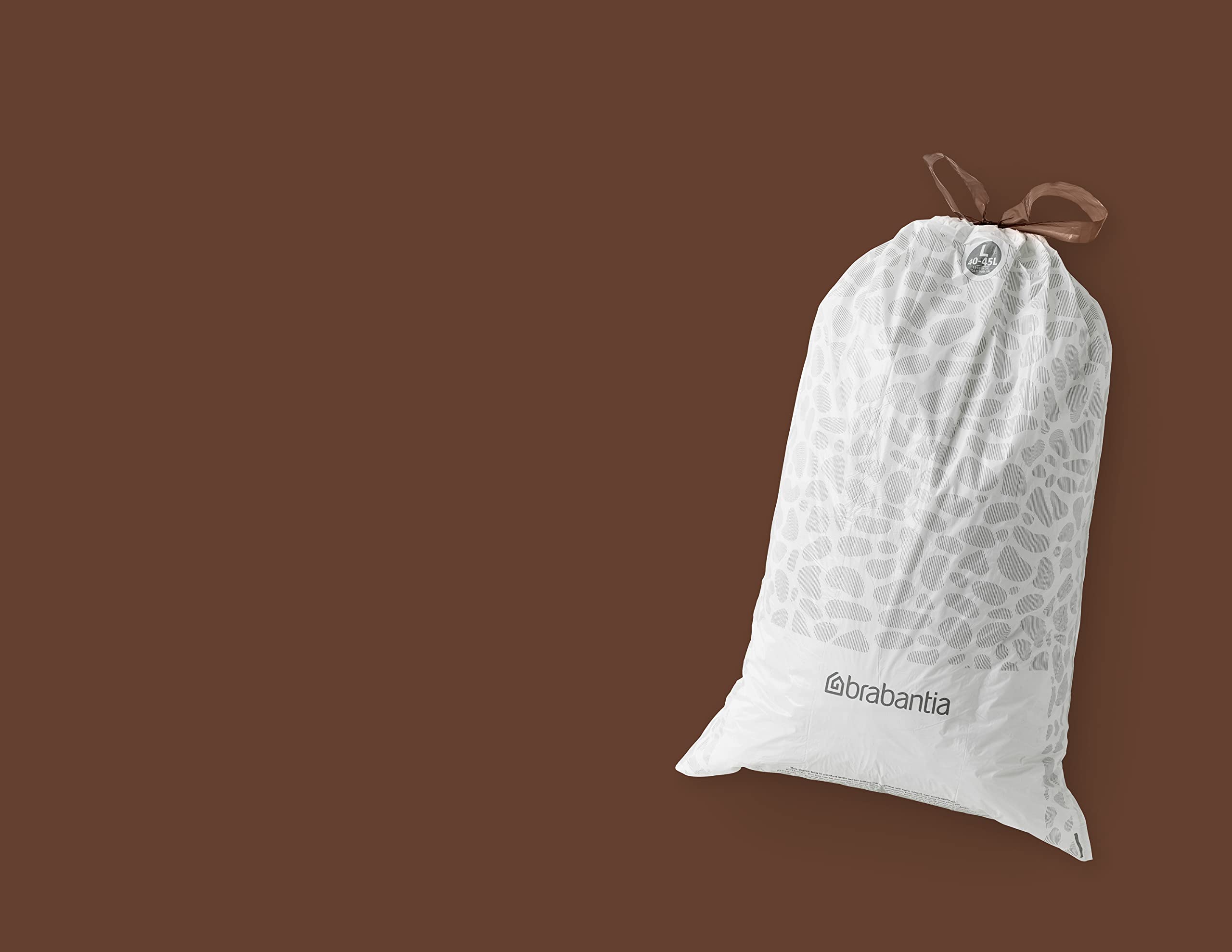 Brabantia PerfectFit Müllbeutel, Code l (40-45 l), 6 x 20 Stück