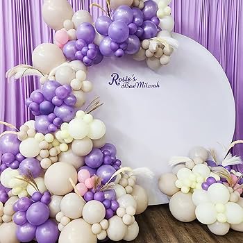 GUANSEN 6.5FT White Wedding Arch Cover - Polyester Fitted Stand Cover For Party Decor