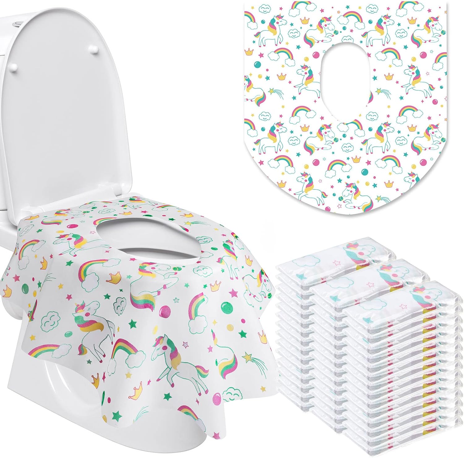 Disposable Toilet Seat Cover Gimars 40 Packs XL Large Disposable