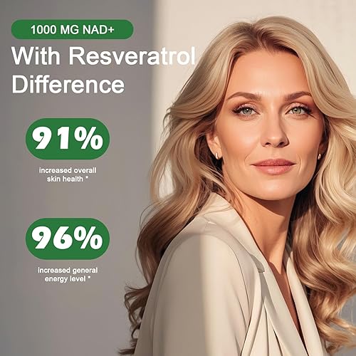 Miniatura 4 de Suplemento líquido de nicotinamida-adenina-dinucleótido de 1000 mg orgánico puro - Suplementos de resveratrol de ribósido de nicotinamida con PQQ