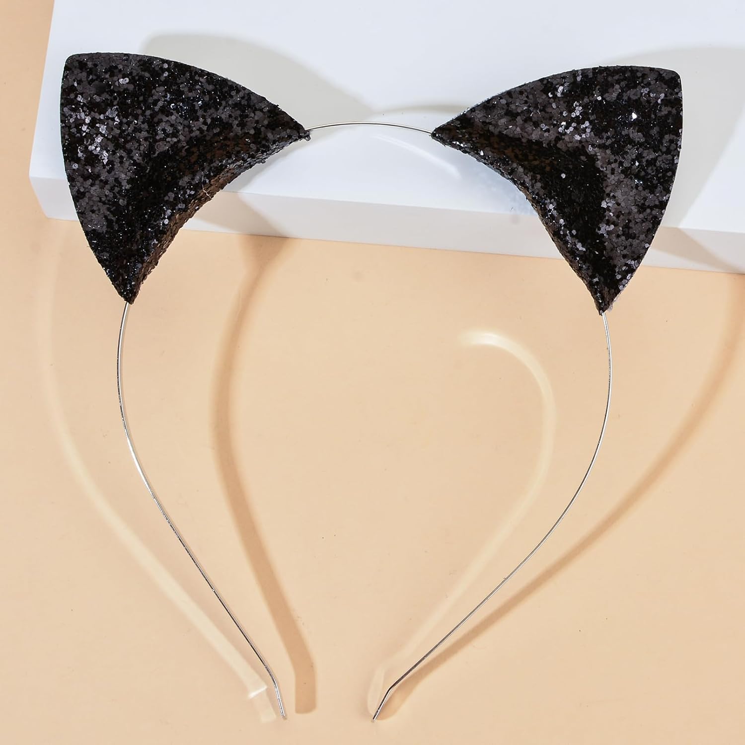 DDazzling Glitter Cat Ears Headwear, Halloween Cosplay Party Favors - Image 6