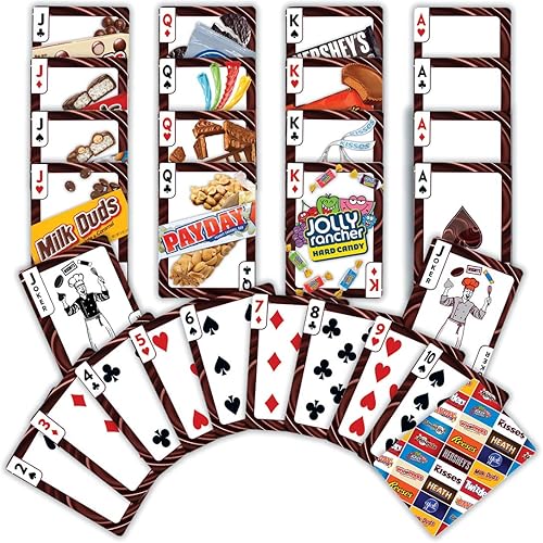 Miniatura 3 de MasterPieces Cartas de juego con licencia oficial de Hershey - Baraja de 54 cartas para adultos