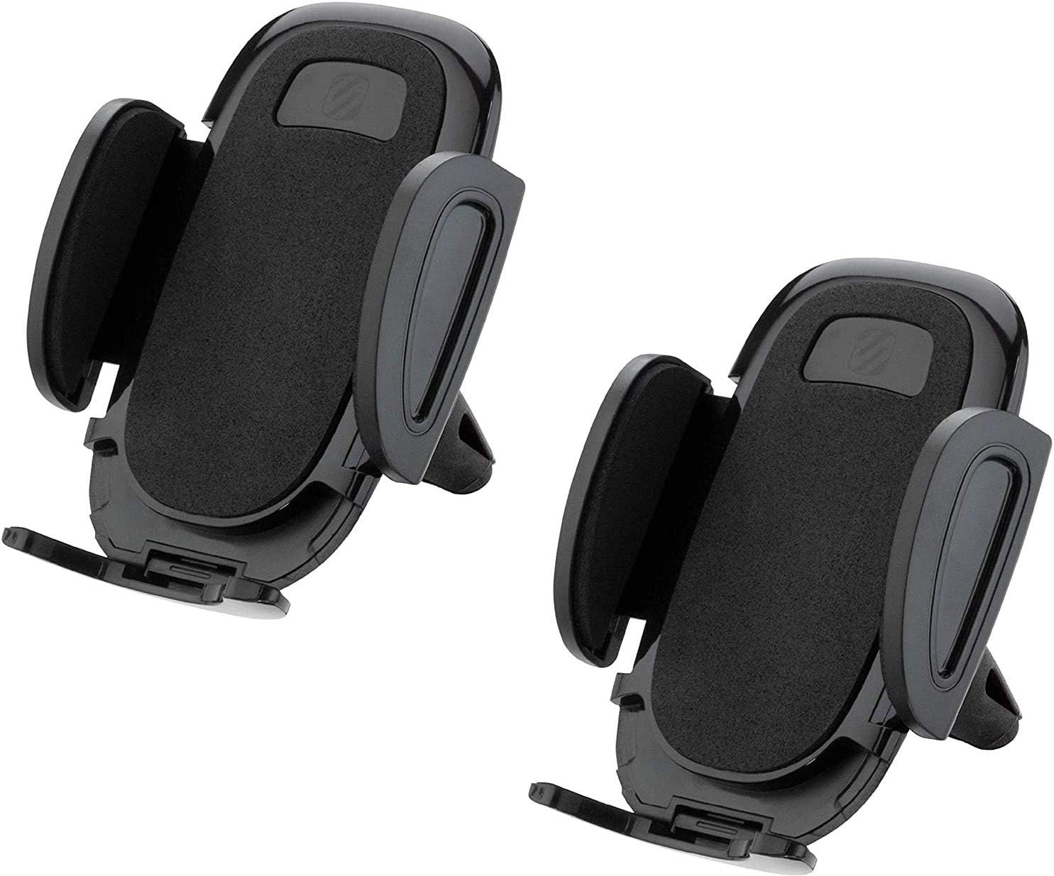 Scosche SUHV-2PKXCES0 Select Vent Phone Mount for Car and Removable Vent Clips, Portable, Convenient Quick-Release Button, 2-pack