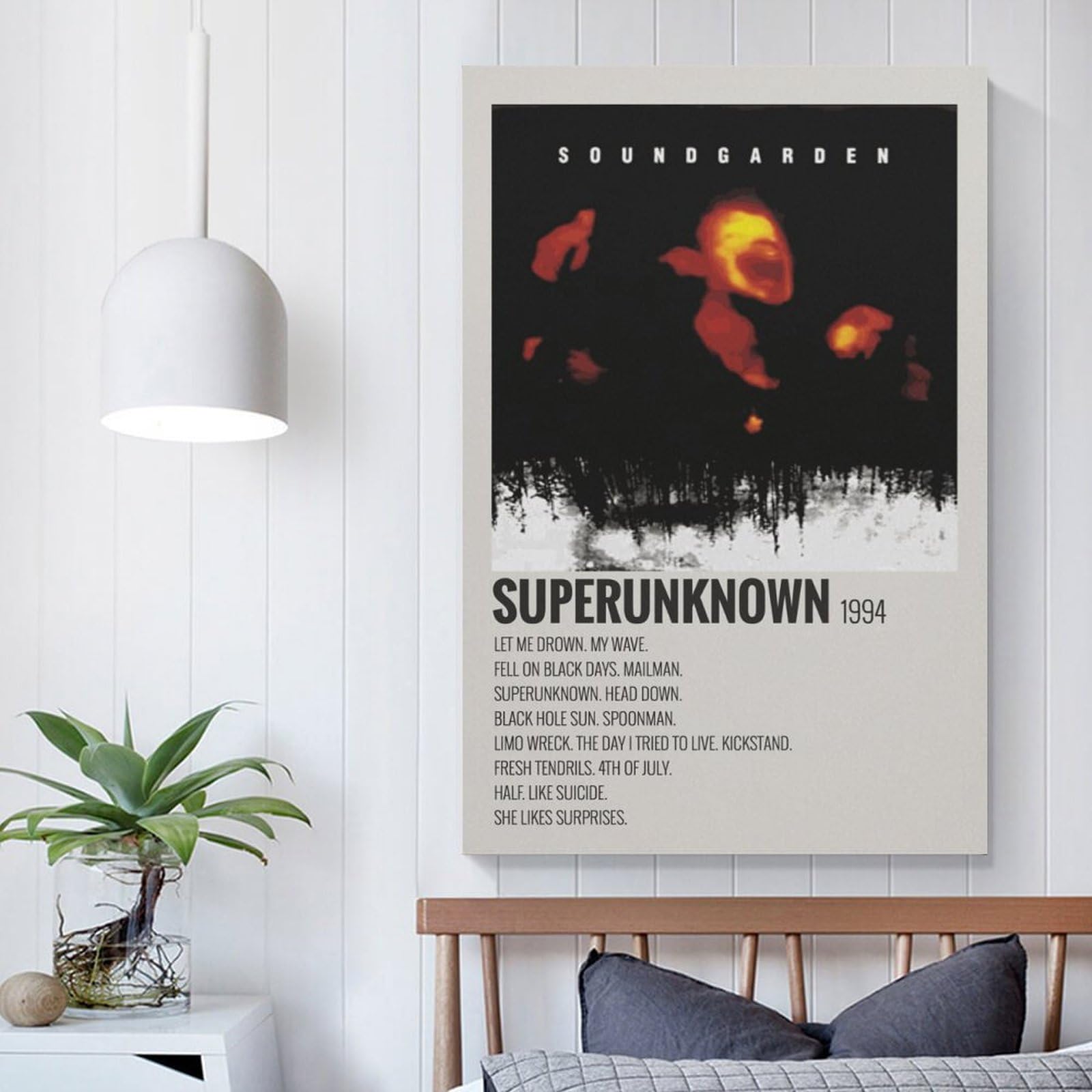 Amazon.com: WUYUART SUPERUNKNOWN 1994 Soundgarden Album Cover