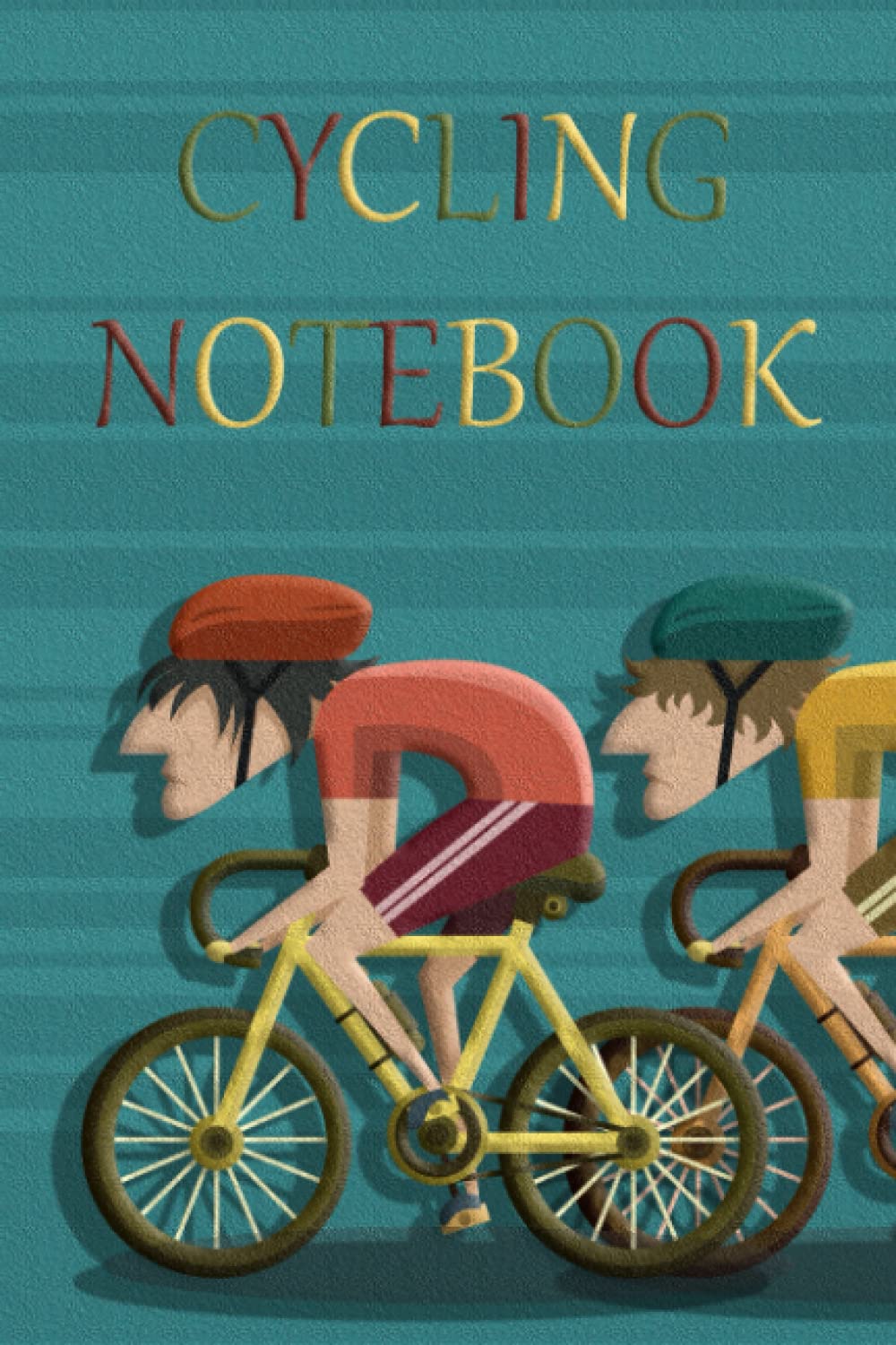 Cycling Notebook: Lined notepad. Gift for people who love cycling.