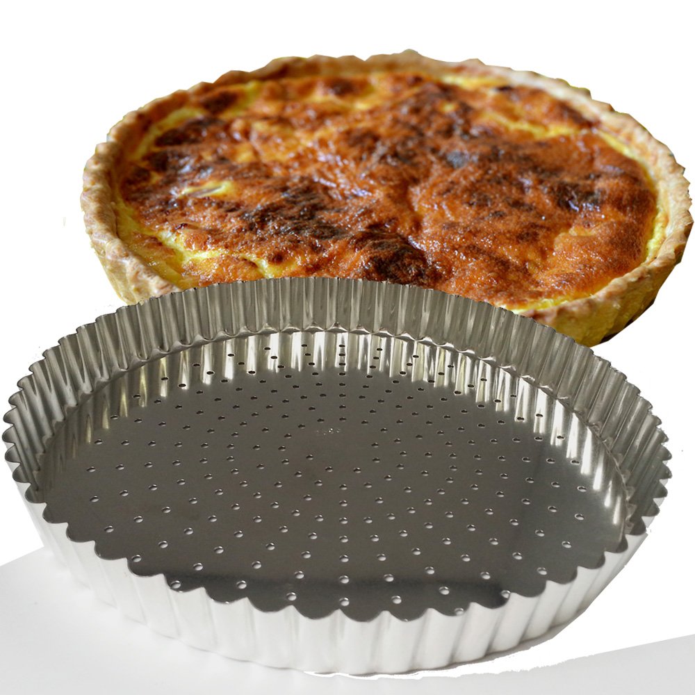 Gobel 126441 Pie Mould 28 cm Perforated Movable Base