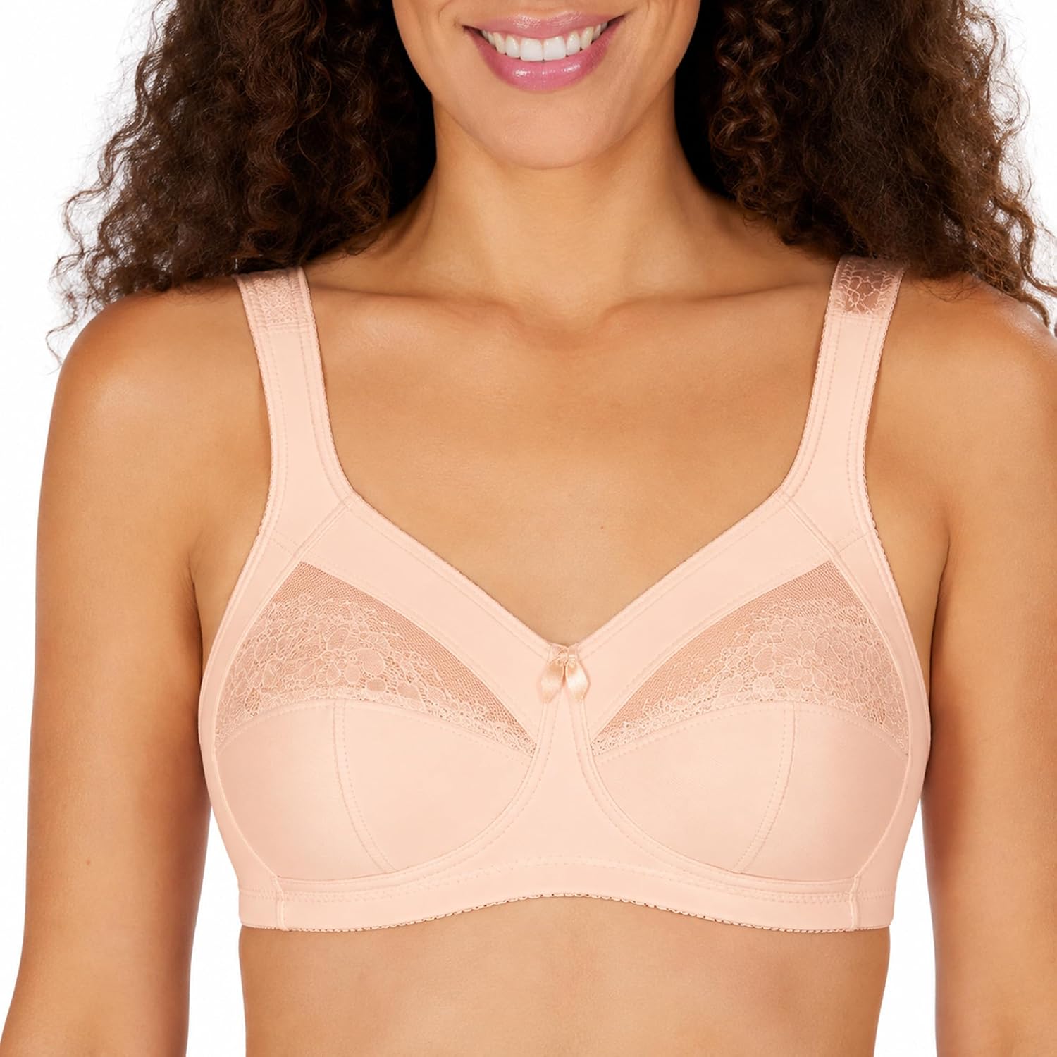 Amoena Women's Nancy Cut and Sewn Wire Free Bra image 4