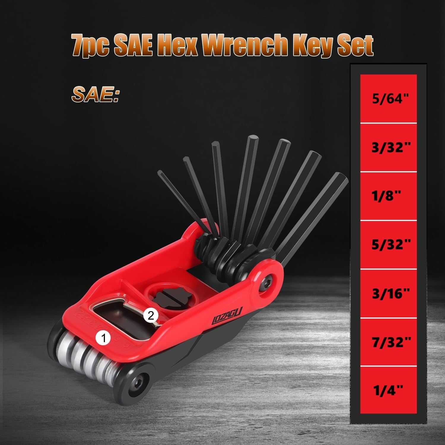 26pcs Folding Allen Wrench Sets and Tamper Proof Star Key Set