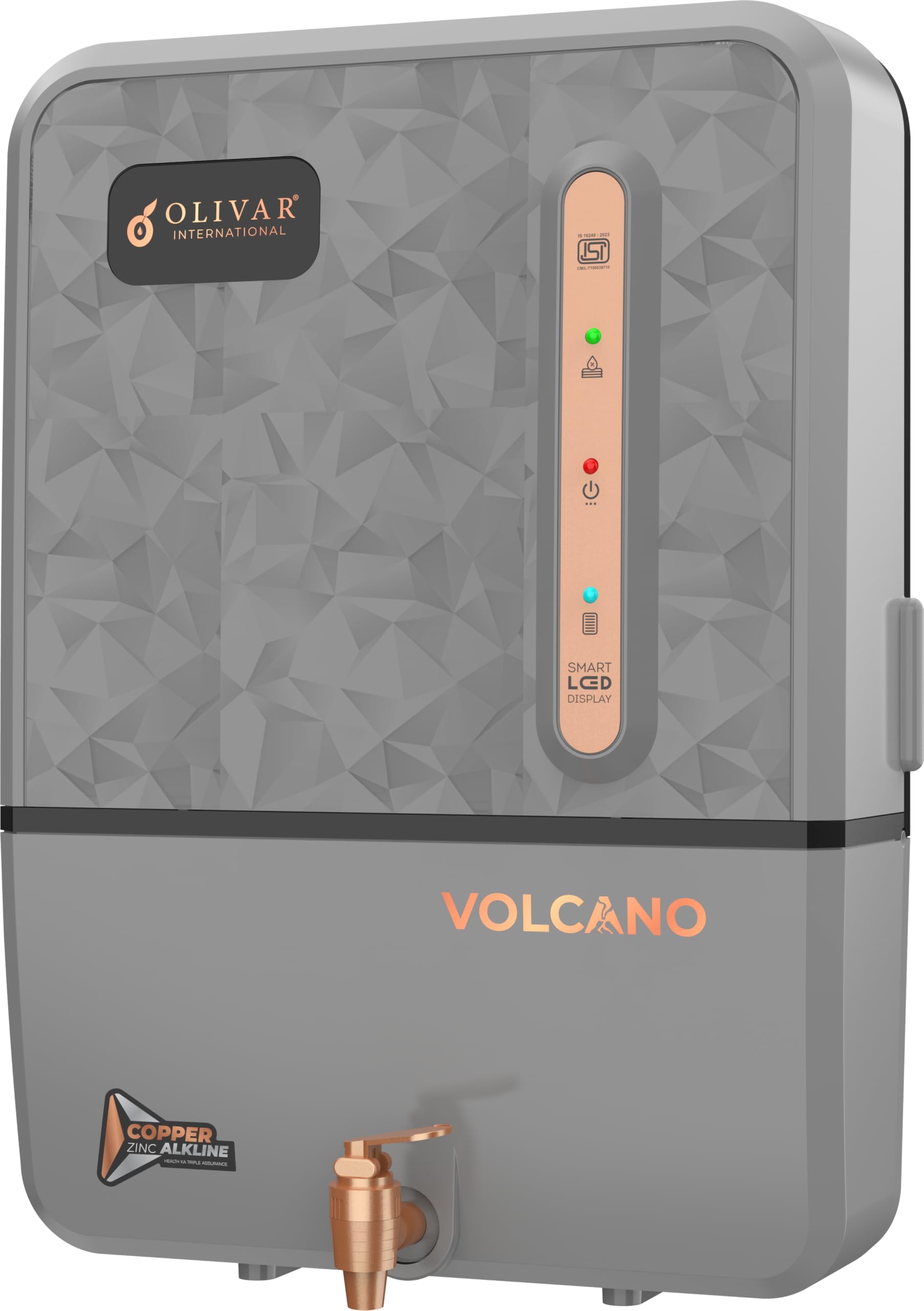 OLIVAR RO Water Purifier with 3 in 1 Alkaline, Copper & Zinc, UV + TDS Adjuster, 6 Stage Purification, 10L Storage Tank, Smart LED Water Purifier for Healthy-image-49