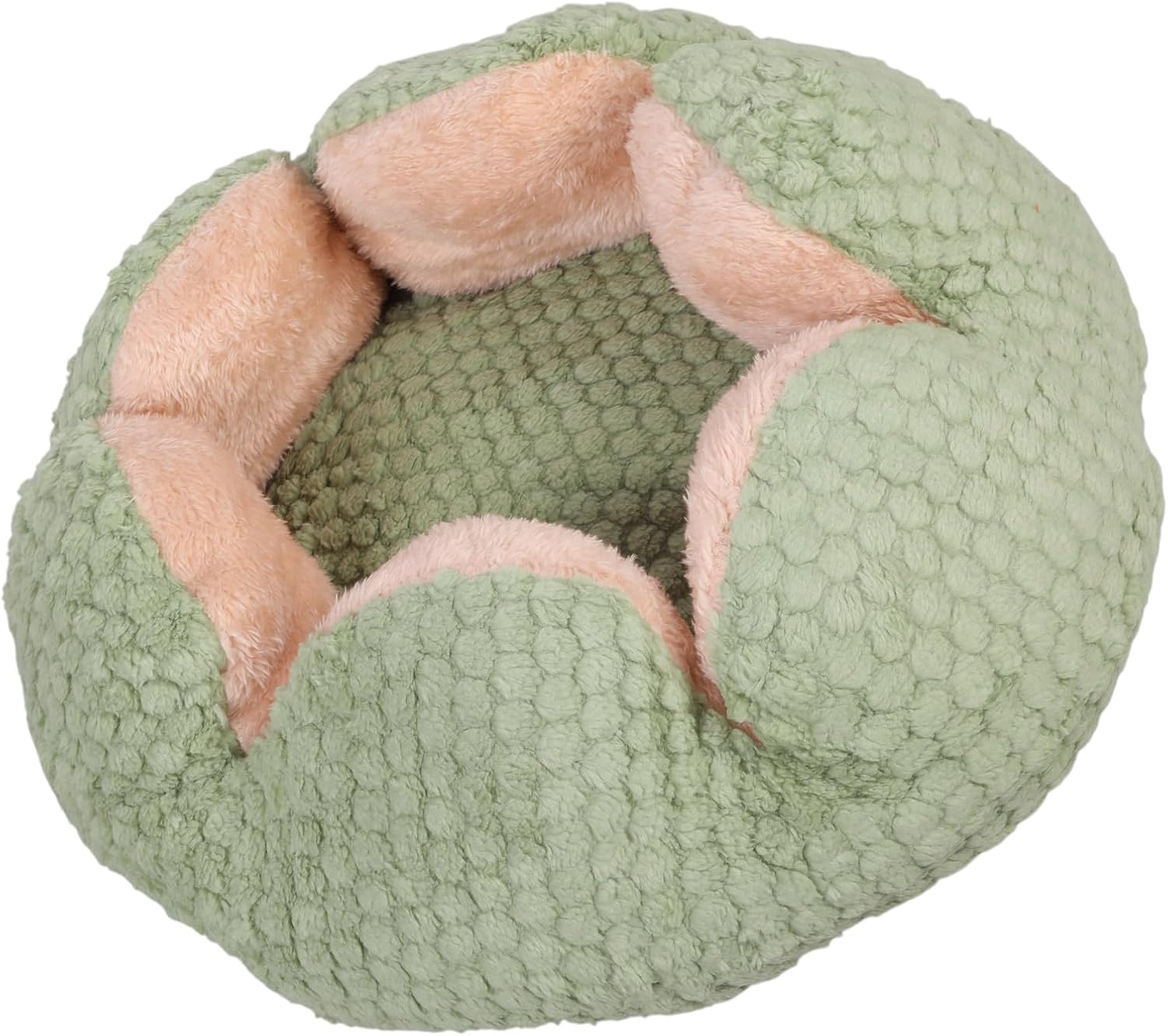 Cama Redonda Perro Mediana 40cm Almohadón Lavable