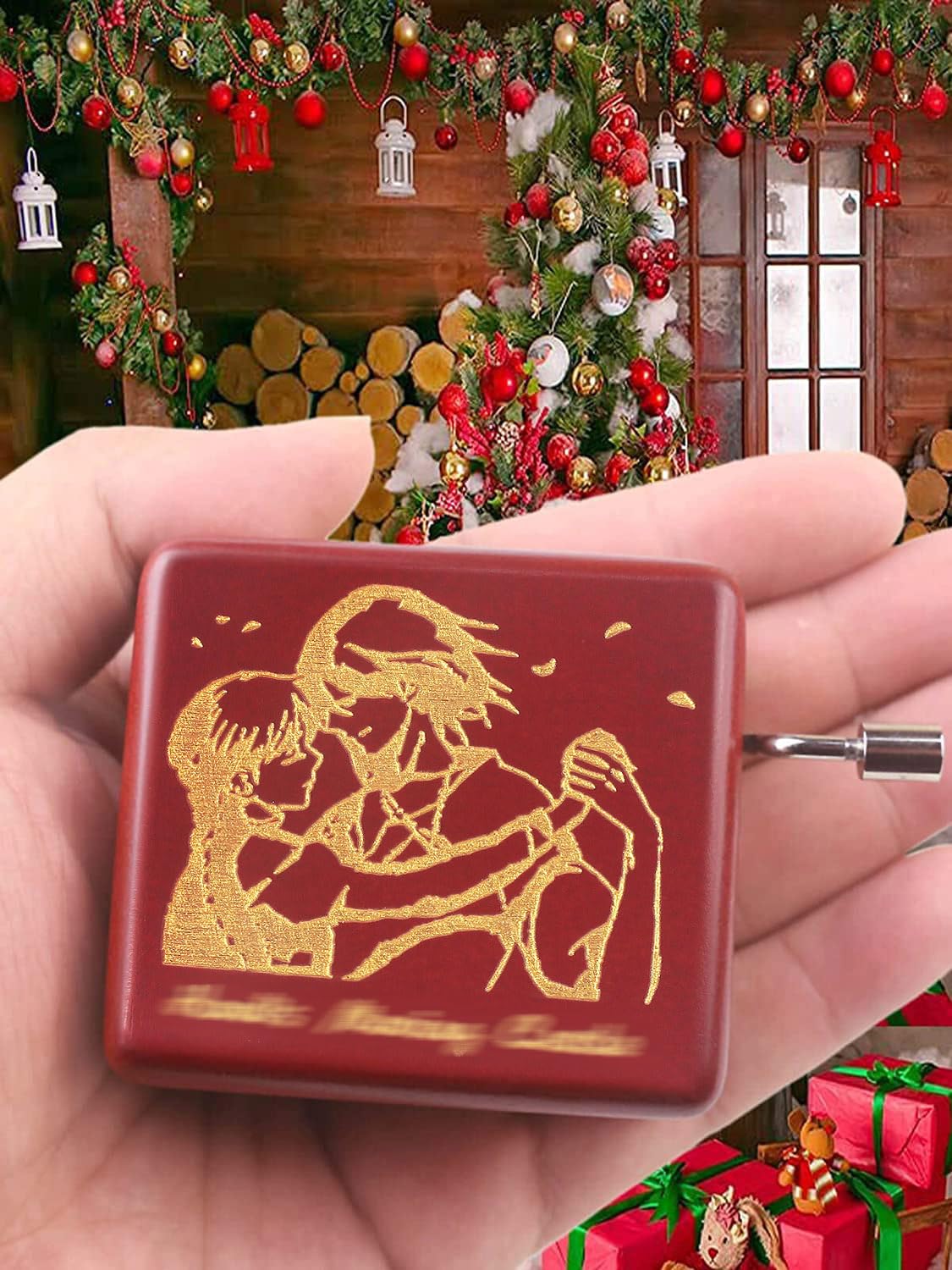 クラシック木製オルゴール Amazon.co.jp: ROSIKING 木製オルゴール 手回し クラシック