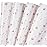 WRAPAHOLIC Pink Flamingo Wrapping Paper Sheet - 12 Sheets Foil Flamingo Design Folded Flat for Girls Birthday, Baby Showers - 19.7 Inch X 30 Inch Per Sheet