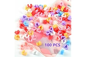 Balloon Clips 100PCS Balloon Tying Assist Balloon Clips Ties for Sealing Balloon...