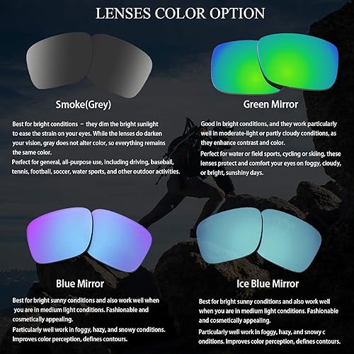Miniatura 7 de DEAFRAIN - Lentes de sol deportivos polarizados para hombres y mujeres, con protección UV adecuados para conducción, pesca, ciclismo, correr