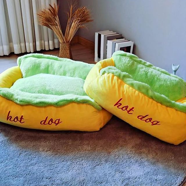 Foto 3 de 8 de Povanjer Cama calmante para Perros, Cama para para Perros de Invierno,Cama cálida de Invierno para Perros…