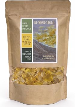 De-Waxed Super Blonde Shellac Flakes 1 lb. 16 oz.