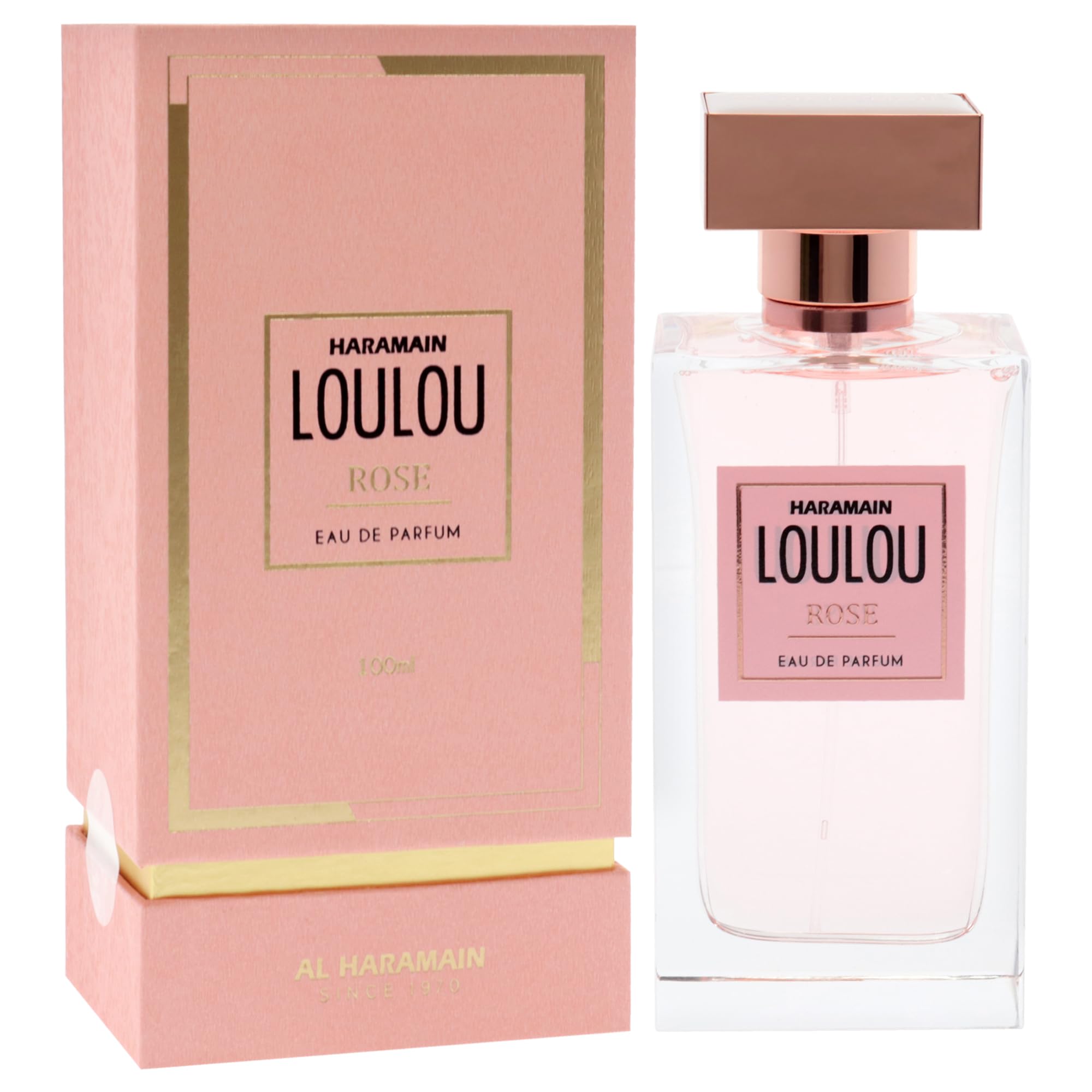 Amazon.com : Al Haramain Loulou Rose - Perfume for Women - Long