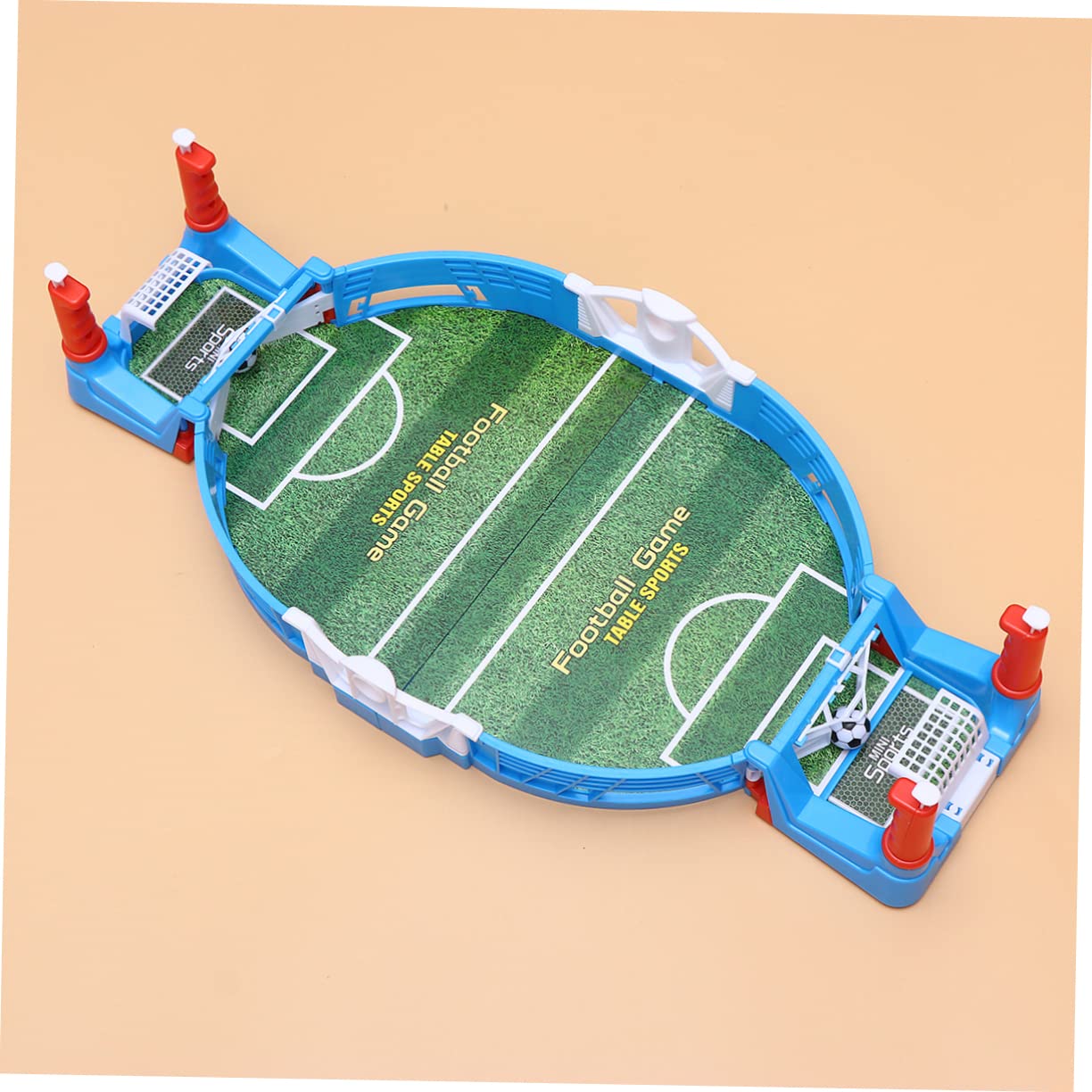 GOOHOCHY 1PC Large Desktop Football Table Fun Finger Games for Two Players Creative Football Field for Home Play Durable Design Enhances Hand Eye Coordination Finger Strength