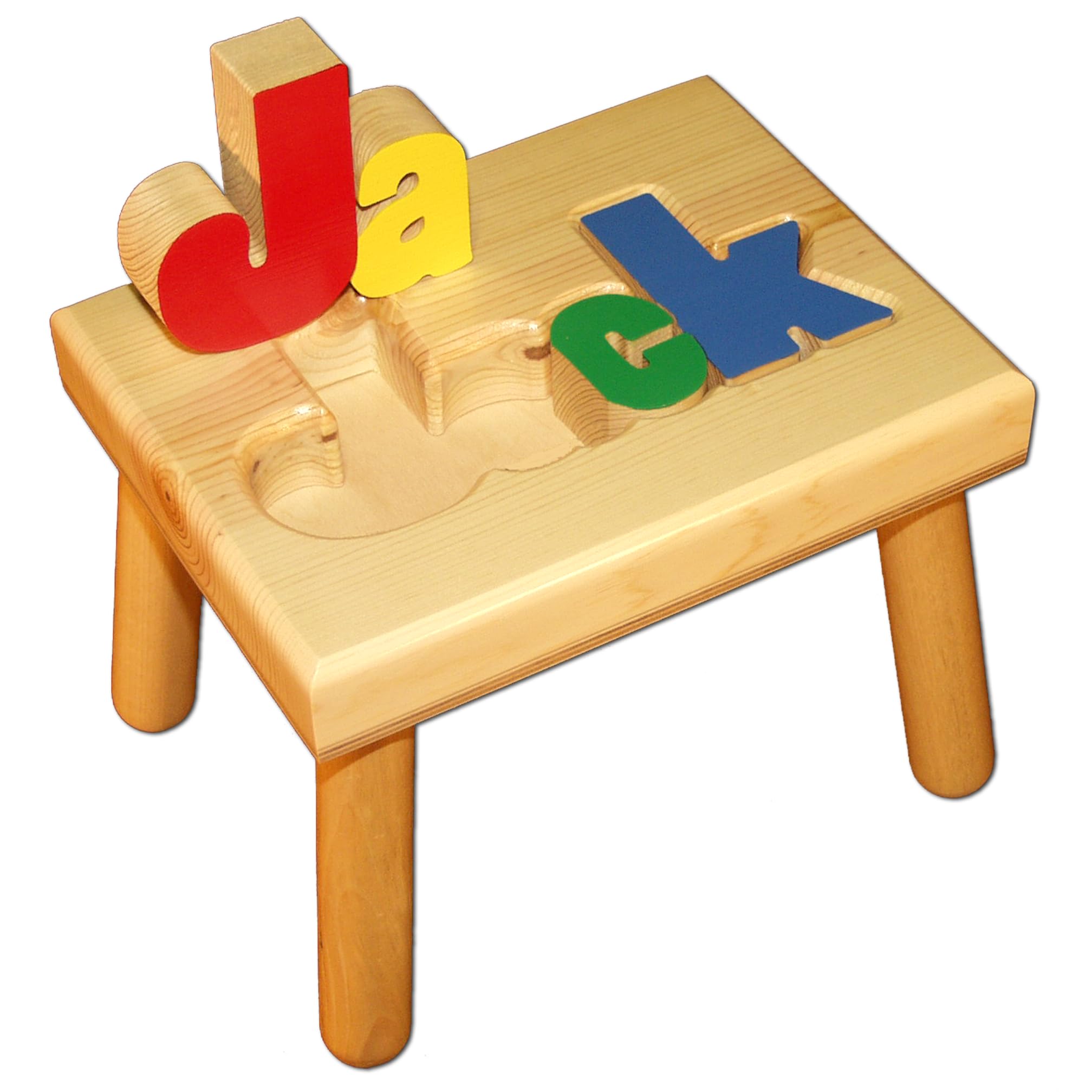 Damhorst Name Puzzle Stool