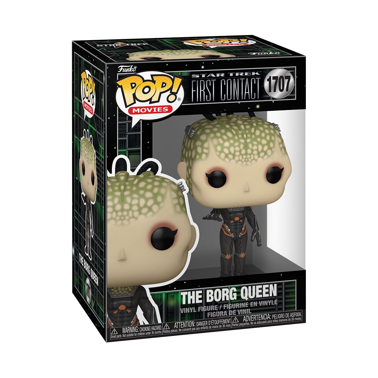 Funko Pop Movies: Star Trek First Contact - Borg Queen - Collectable Vinyl Figure - Gift Idea - Official Merchandise - Toys for Kids & Adults - Sci-Fi Fans - Model Figure for Collectors and Display