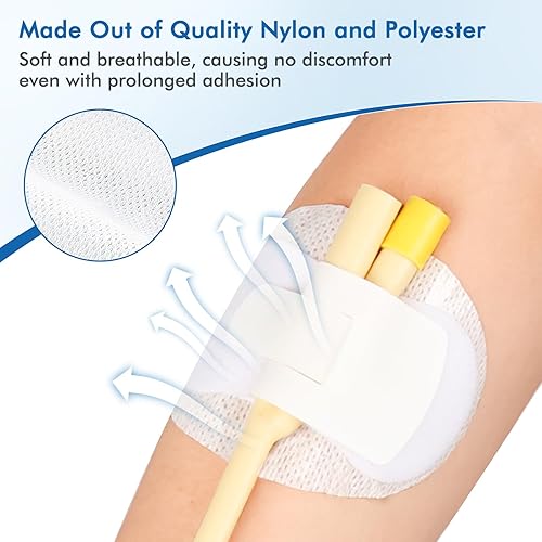 Miniatura 3 de 40 dispositivos de estabilización de catéter, catéter urinario para piernas, soporte para pierna, soporte para pierna, banda para piernas,