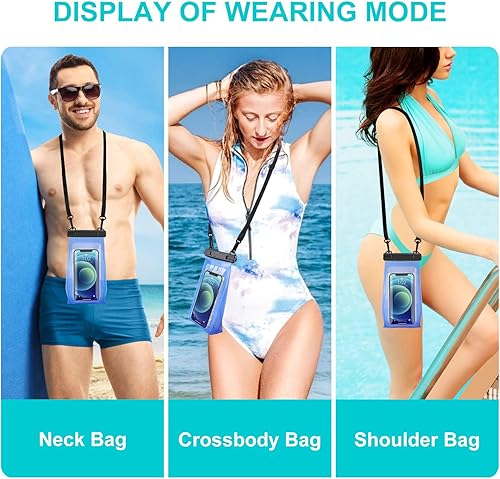 Miniatura 5 de Bolsa impermeable de gran capacidad para teléfono flotante, funda impermeable para iPhone 13, 12, 11 Pro Max X XR 8 Plus Samsung S22 S21 de hasta