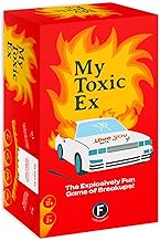 My Toxic Ex Party Game - Turn Heartbreak into Humor with 275 Hilarious Q&A Cards and Dares, Great for Big Groups and Adult Game Night, Ages 17+, 2+ Players, 30 Minute Playtime, Made by Fitz