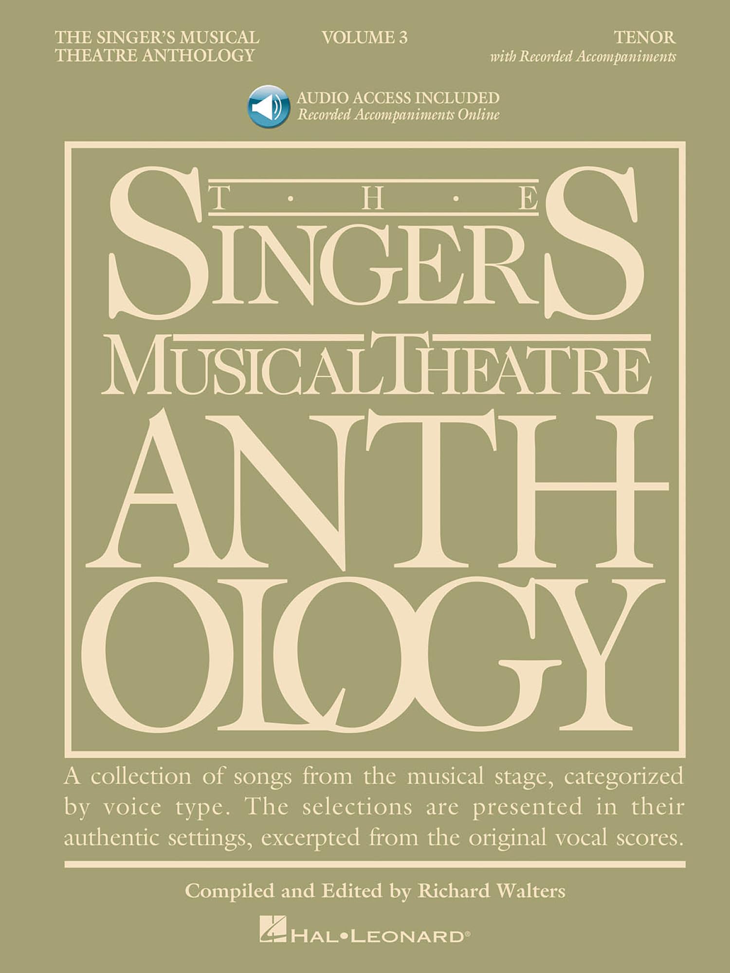 The Singer's Musical Theatre Anthology, Volume 3: Tenor [With 2 CDs] (Singers Mu