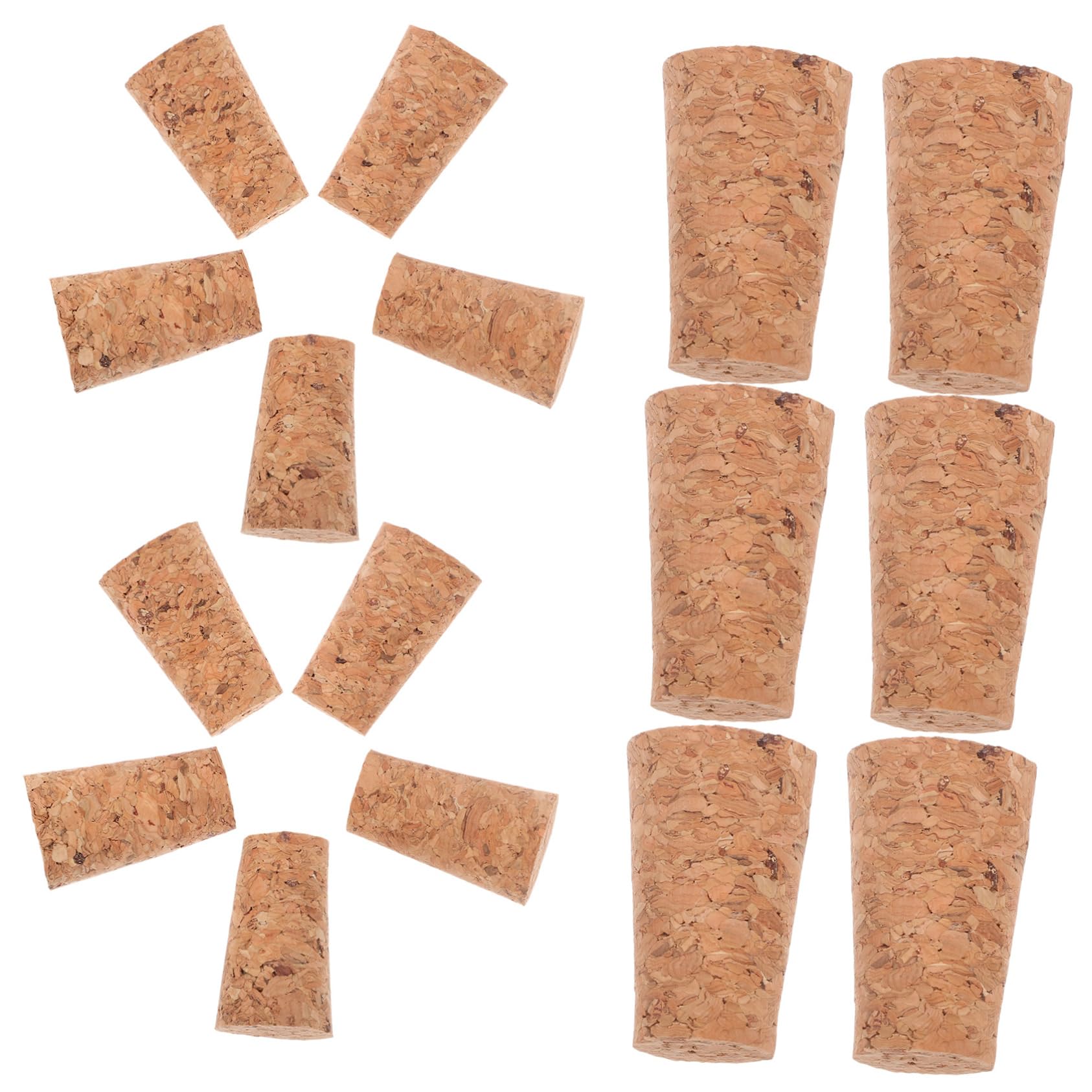 Ciieeo 100pcs Wine Corks for Bottles Cork Stoppers Diy Decorations Airtight Sealing