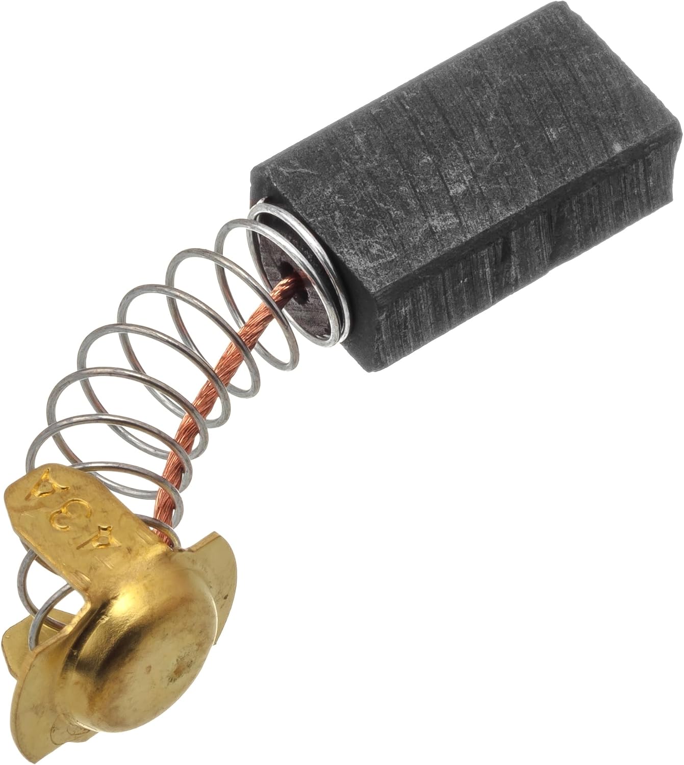 2pcs 7mm x 11mm x 20mm Carbon Motor Brush - For Generic Electric Motor - With Spring Coil Copper Wire Electrical Spare Part Grinder Brushes Replacement Electronic Graphite Power Drill Tool
