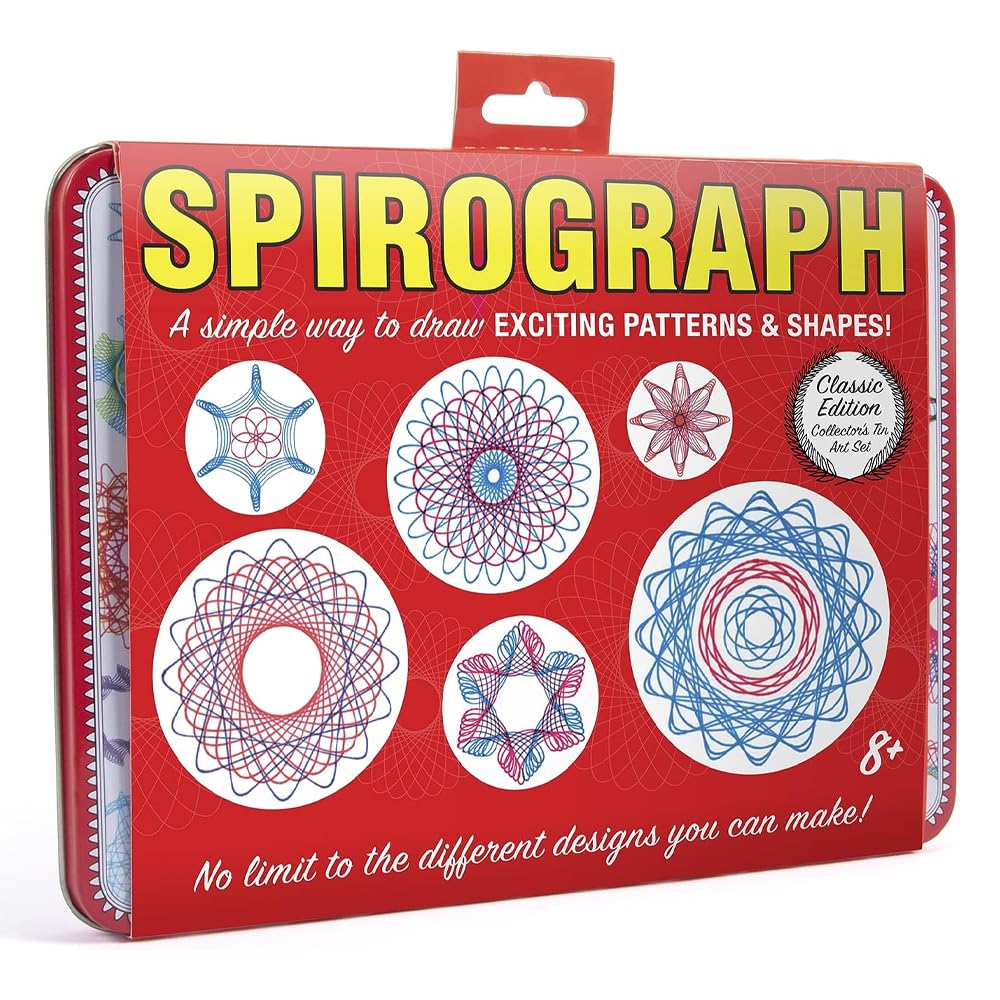Spirograph Retro Tin, Multicolor, One Size (SP103)