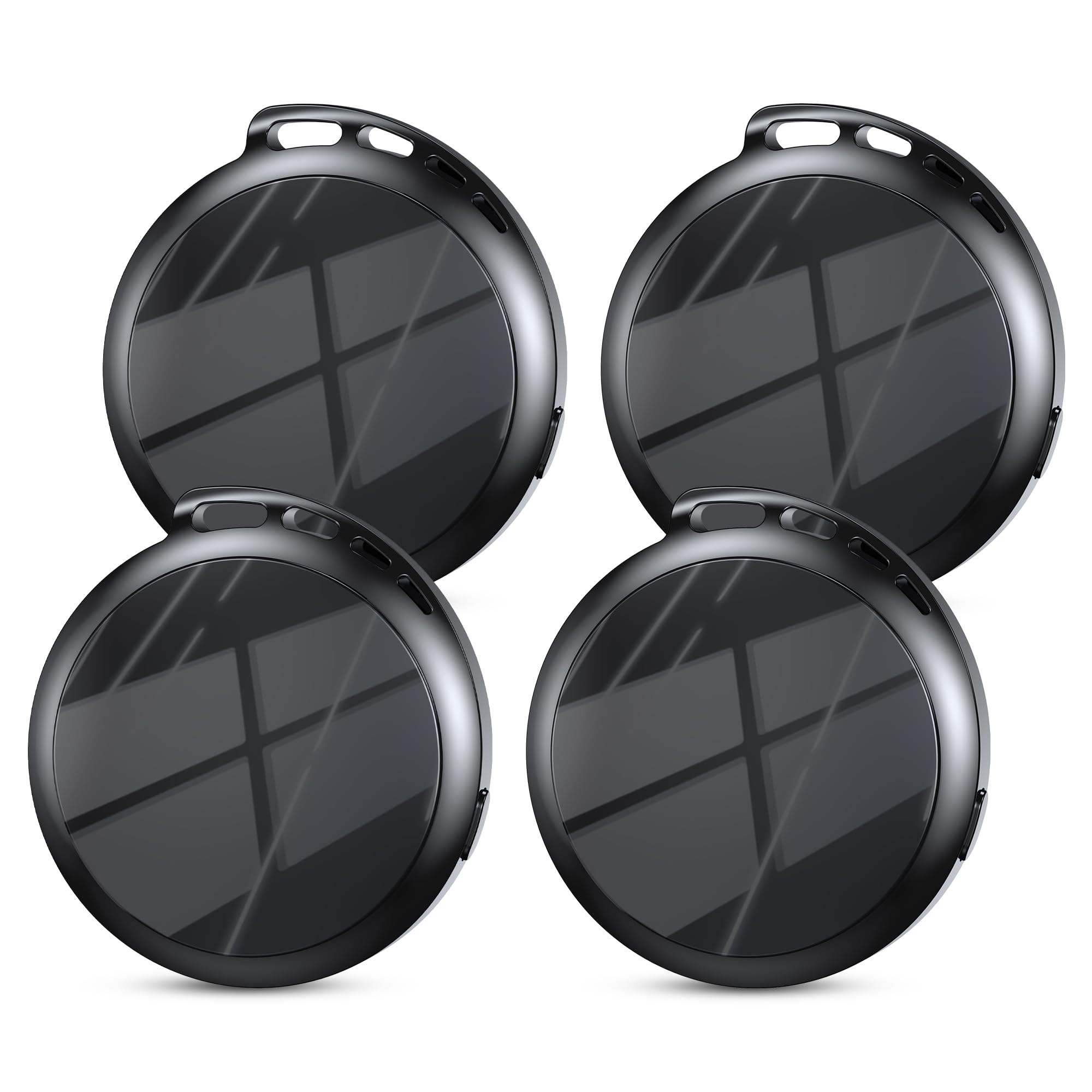 2026 Air Tracker Tags-4 Pack 5.3 Smart Bluetooth Tracker Tag Work with Apple Find My (iOS Only) Key Finder Item Locator for Keys, Luggage,Wallet, Backpack, Pets,etc.